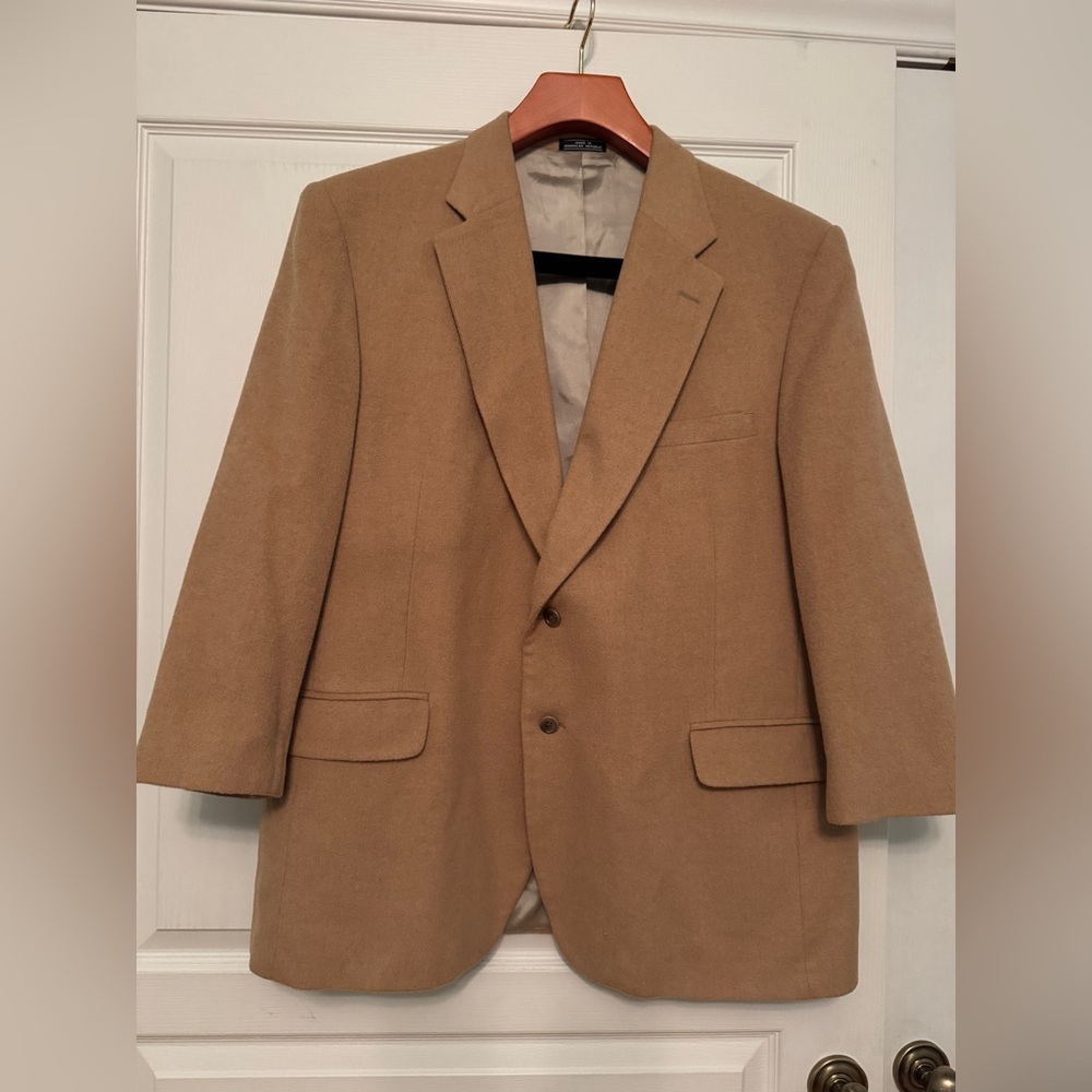 Men’s Camel Hair Tan Sport Coat